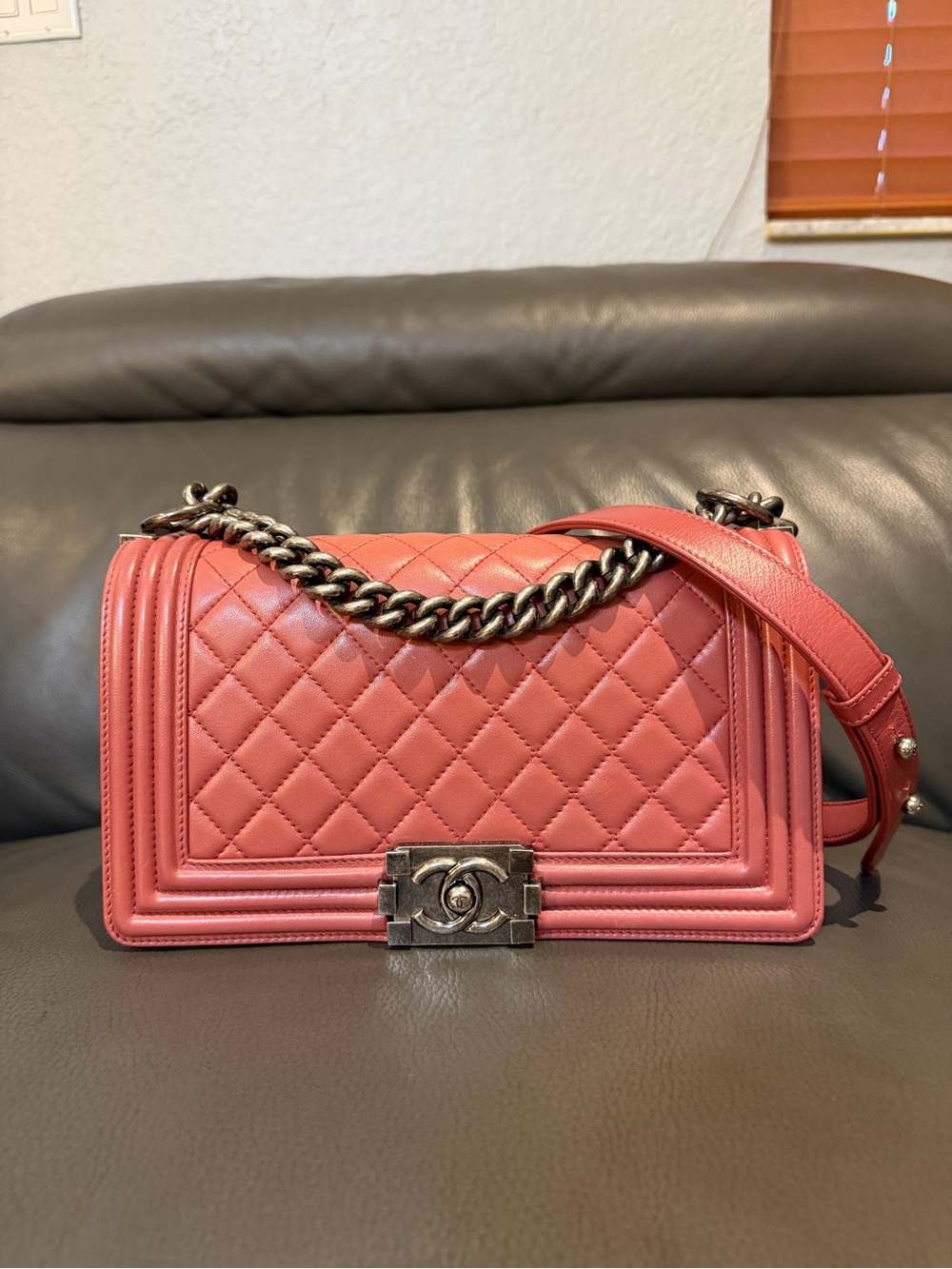 CHANEL Old Medium Boy Bag